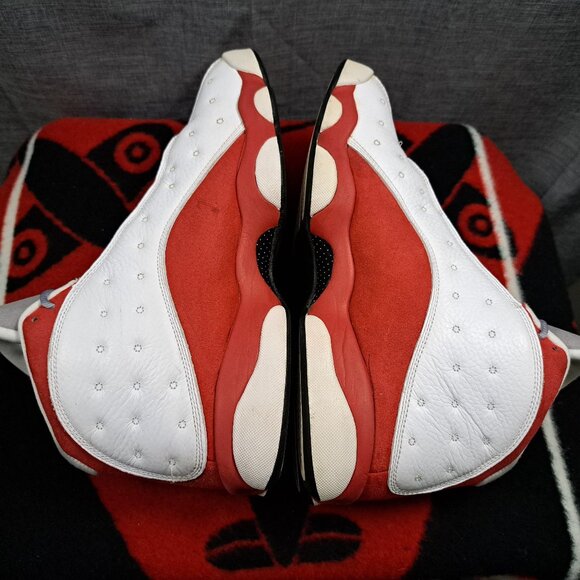 Size 11 Men Air Jordan 13 Retro ‘Grey Toe’ 2014 414571 126 - Picture 11 of 13